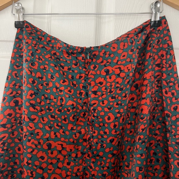 Nasty Gal Animal Print Midi Slip Skirt - Picture 5 of 5